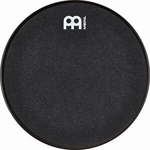 Meinl Percussion Meinl Cymbals 12" Marshmallow Drum Practice Pad for Ultra-Quiet Sticking, Medium Rebound – Black – Mountable on Cymbal Stands (MMP12BK) Meinl Percussion Meinl Cymbals 12" Marshmallow Drum Practice Pad for Ultra-Quiet Sticking, Medium Rebound – Black – Mountable on Cymbal Stands (MMP12BK)