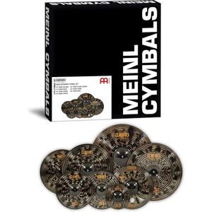 Meinl Percussion Meinl Cymbals Classics Custom Dark Expanded Cymbal Set — with Hi-Hat, Splash, 2 Crash Cymbals, Trash-Crash, China and Ride Drum Cymbal — B12 Bronze, Dark Finish (CCD-CS2) Meinl Percussion Meinl Cymbals Classics Custom Dark Expanded Cymbal Set — with Hi-Hat, Splash, 2 Crash Cymbals, Trash-Crash, China and Ride Drum Cymbal — B12 Bronze, Dark Finish (CCD-CS2)