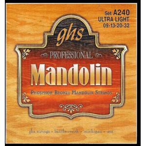 GHS Strings GHS A 240 Ultra LT Mandolin String, Phosphor Bronze GHS Strings GHS A 240 Ultra LT Mandolin String, Phosphor Bronze