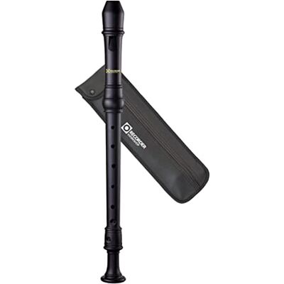 Recorder Workshop 602AMB Treble Recorder, Matt Black Recorder Workshop 602AMB Treble Recorder, Matt Black