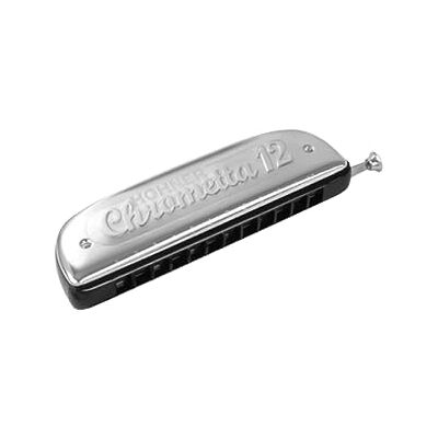 Hohner Chrometta 12 Harmonica G Major M25508 Hohner Chrometta 12 Harmonica G Major M25508