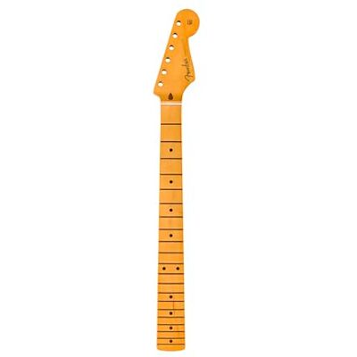 Fender Vintera® II 50’s Stratocaster® Neck, 21 Vintage Tall Frets, Maple, V Shape Fender Vintera® II 50’s Stratocaster® Neck, 21 Vintage Tall Frets, Maple, V Shape