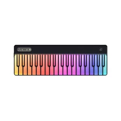 POPUPIANO PartyKeys 36-Key Light-Guided MIDI Keyboard – LED Light-Up Keys, Bluetooth MIDI & USB-C Controller, Expandable Modular Keyboard System, Portable MIDI Keyboard for Beginners & Music Creators POPUPIANO PartyKeys 36-Key Light-Guided MIDI Keyboard – LED Light-Up Keys, Bluetooth MIDI & USB-C Controller, Expandable Modular Keyboard System, Portable MIDI Keyboard for Beginners & Music Creators