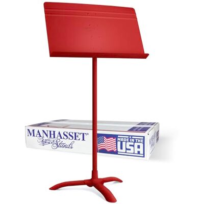 Manhasset 48 Symphony Music Stand-Matte Red (4801MRD) Manhasset 48 Symphony Music Stand-Matte Red (4801MRD)