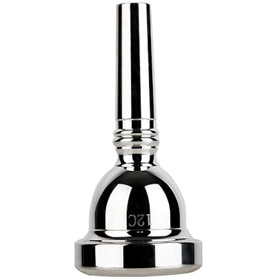 GLORY Professonal Silver Plated Alto Trombone Mouthpiece 12c GLORY Professonal Silver Plated Alto Trombone Mouthpiece 12c