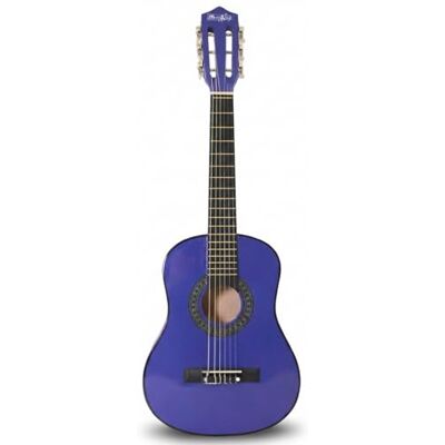 Music Alley MA-52 30 Inch Junior Classical Guitar for Kids, Blue Music Alley MA-52 30 Inch Junior Classical Guitar for Kids, Blue