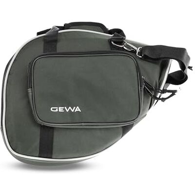 GEWA Premium Gig Bag Fürst Pless Horn Cordura 600 Denier Tear and water-resistant 30 mm padding Accessory pocket Shoulder strap Green GEWA Premium Gig Bag Fürst Pless Horn Cordura 600 Denier Tear and water-resistant 30 mm padding Accessory pocket Shoulder strap Green