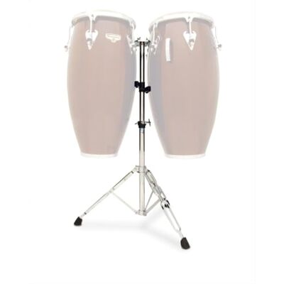 Latin Percussion LP Congaständer Matador Double für 2 Congas, höhenverstellbar, doppelstrebig, Memorylock, M290 Latin Percussion LP Congaständer Matador Double für 2 Congas, höhenverstellbar, doppelstrebig, Memorylock, M290