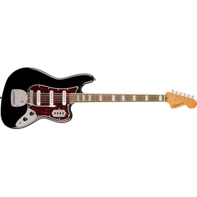 Fender Classic Vibe Bass VI Guitar, Black Fender Classic Vibe Bass VI Guitar, Black