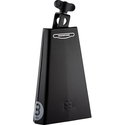 Meinl Percussion Headliner Timbales Cowbell Very Large Idiophone Length 8 Inches Mountable Powder-Coated Steel, Black (HCO2BK) Meinl Percussion Headliner Timbales Cowbell Very Large Idiophone Length 8 Inches Mountable Powder-Coated Steel, Black (HCO2BK)