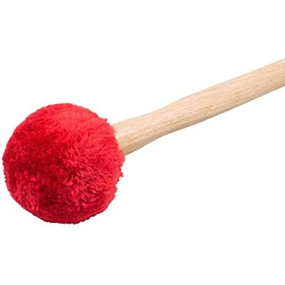 Percussion Plus PP287 Surdo or Bass Drum Beater with Wood Handle and Puff Head Percussion Plus PP287 Surdo or Bass Drum Beater with Wood Handle and Puff Head