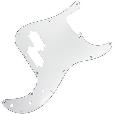Guitar Tech GT P BASS SCRATCHPLATE- WHITE Guitar Tech GT P BASS SCRATCHPLATE- WHITE