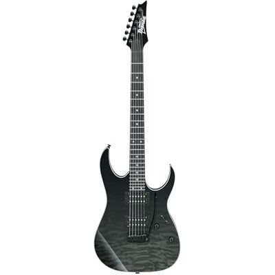 Ibanez Gio GRG120QASP-BKG Electric Guitar – RG 6 String Solid Body with Quilted Maple Art Grain Top, Maple Neck, Purpleheart Fretboard, Infinity R Humbuckers & T102 Tremolo Bridge Black Gradation Ibanez Gio GRG120QASP-BKG Electric Guitar – RG 6 String Solid Body with Quilted Maple Art Grain Top, Maple Neck, Purpleheart Fretboard, Infinity R Humbuckers & T102 Tremolo Bridge Black Gradation