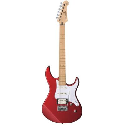 Yamaha Pacifica 112VM Electric Guitar, Metallic Red Versatile Electric Guitar with Elegant Design, Workmanship and Flexible Pickups, Ideal for Beginners Yamaha Pacifica 112VM Electric Guitar, Metallic Red Versatile Electric Guitar with Elegant Design, Workmanship and Flexible Pickups, Ideal for Beginners