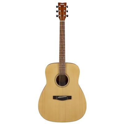 Yamaha F400 Acoustic Guitar – Dreadnought-Style Body, Scale 25", Satin Finish, Beginner-Friendly Playability, Rich Balanced Tone, Stylish Design – Natural Satin Yamaha F400 Acoustic Guitar – Dreadnought-Style Body, Scale 25", Satin Finish, Beginner-Friendly Playability, Rich Balanced Tone, Stylish Design – Natural Satin
