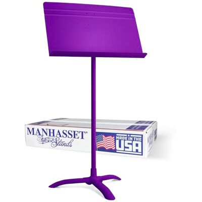 Manhasset Symphony Music Stand Matte Purple 4801-MPU Manhasset Symphony Music Stand Matte Purple 4801-MPU