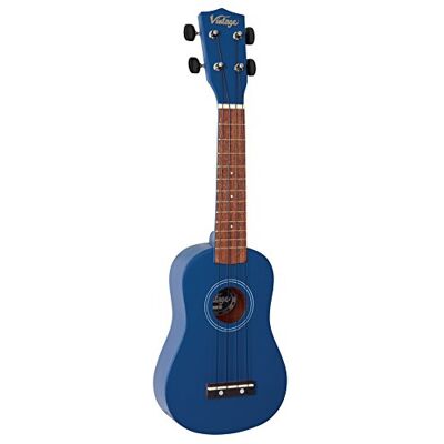 VINTAGE VUK15BL Ukulele Blue VINTAGE VUK15BL Ukulele Blue