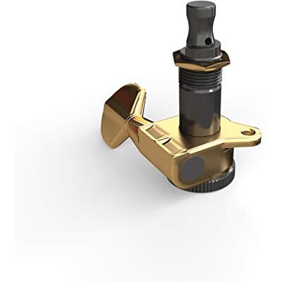Waves Auto-Trim Tuning Machines 6 In-Line Setup Gold Waves Auto-Trim Tuning Machines 6 In-Line Setup Gold