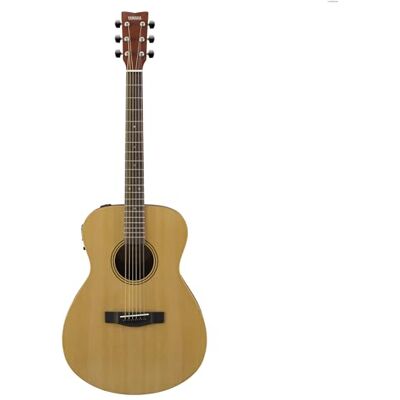 Yamaha FSX400 Acoustic-Electric Guitar – Compact Concert Body, Scale 25", Slim String Spacing, Scalloped Bracing, System-75 Preamp with Pickup and Tuner – Natural Satin Yamaha FSX400 Acoustic-Electric Guitar – Compact Concert Body, Scale 25", Slim String Spacing, Scalloped Bracing, System-75 Preamp with Pickup and Tuner – Natural Satin