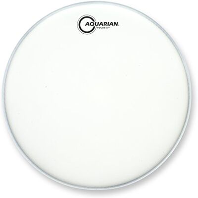 AQUARIAN DRUMHEADS Aquarian TCFCPD13 Focus-X Series 13 inch Powerdot White AQUARIAN DRUMHEADS Aquarian TCFCPD13 Focus-X Series 13 inch Powerdot White