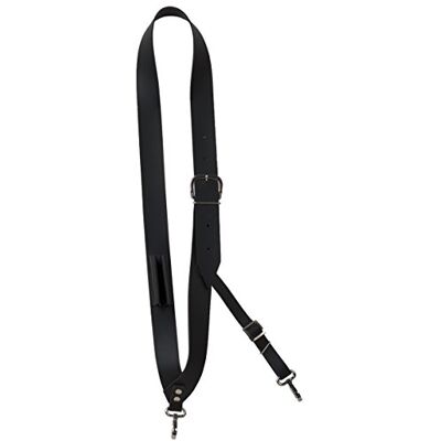 GEWA marching drum sling/strap, 4 cm wide, high quality leather, with stick holder and drum eagle, Made in Germany GEWA marching drum sling/strap, 4 cm wide, high quality leather, with stick holder and drum eagle, Made in Germany