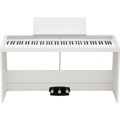 Korg B2+SP 88 Weighted Key Digital Piano with Stand and Pedals White Korg B2+SP 88 Weighted Key Digital Piano with Stand and Pedals White
