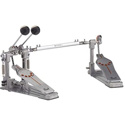 Pearl Double Bass Drum Pedal P-932L Left Footed Single Chain Demon Style Longboard Pearl Double Bass Drum Pedal P-932L Left Footed Single Chain Demon Style Longboard