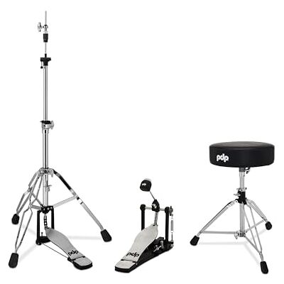 Pacific Drums 800 3-Pc Hardware Pack, Single Pedal Pacific Drums 800 3-Pc Hardware Pack, Single Pedal