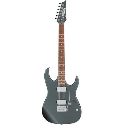 Ibanez Gio GRX120SP-NGM Electric Guitar – GRX 6 String Solid Body with Maple Neck, Jatoba Fretboard, Classic Elite Pickups & T106 Tremolo Bridge Noble Gray Metallic Matte Ibanez Gio GRX120SP-NGM Electric Guitar – GRX 6 String Solid Body with Maple Neck, Jatoba Fretboard, Classic Elite Pickups & T106 Tremolo Bridge Noble Gray Metallic Matte