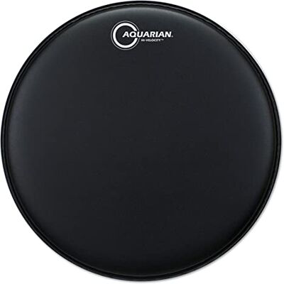 AQUARIAN DRUMHEADS Aquarian Hi-Velocity Texture Coated 33 cm (13 Zoll) Drumhead/Schlagzeugfell mit Power Dot schwarz AQUARIAN DRUMHEADS Aquarian Hi-Velocity Texture Coated 33 cm (13 Zoll) Drumhead/Schlagzeugfell mit Power Dot schwarz