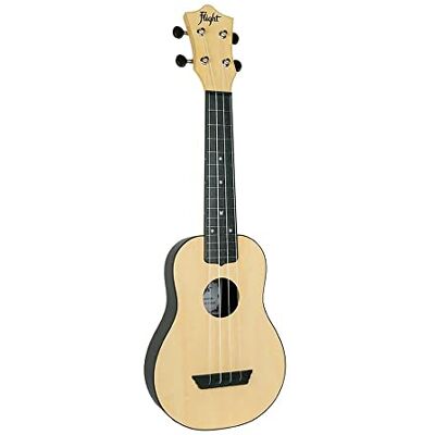 Flight Music Ukuleles TUS35 ABS Soprano Travel Ukulele Natural, TUS-35NA Flight Music Ukuleles TUS35 ABS Soprano Travel Ukulele Natural, TUS-35NA
