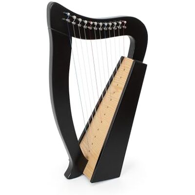 MMX celtic baby harp in black – 12 strings MMX celtic baby harp in black – 12 strings
