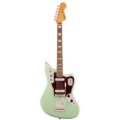 Fender Classic Vibe '70s Jaguar®, Electric Guitar, Seafoam Green Vintage-inspired offset body, beginner-friendly, laurel fingerboard, 2-year warranty, -designed pickups Fender Classic Vibe '70s Jaguar®, Electric Guitar, Seafoam Green Vintage-inspired offset body, beginner-friendly, laurel fingerboard, 2-year warranty, -designed pickups
