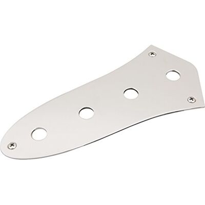 Fender 099 – 2057 100 Jazz Bass Control Plate – 4 Hole (Chrome) Fender 099 – 2057 100 Jazz Bass Control Plate – 4 Hole (Chrome)