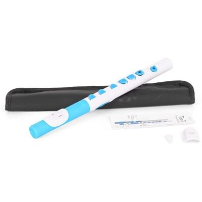 Nuvo N430TWBL Toot Trim Supplied with Bag, White/Blue Nuvo N430TWBL Toot Trim Supplied with Bag, White/Blue
