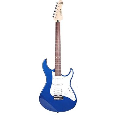 Yamaha Pacifica 012 – Full Size Electric Guitar with Tremolo Arm and 6 Steel Strings – Dark Blue Metallic Yamaha Pacifica 012 – Full Size Electric Guitar with Tremolo Arm and 6 Steel Strings – Dark Blue Metallic