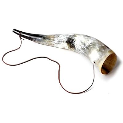 Norse Tradesman XL Viking Blow Horn Premium Ox-Horn Battle Horn War Trumpet Norse Tradesman XL Viking Blow Horn Premium Ox-Horn Battle Horn War Trumpet