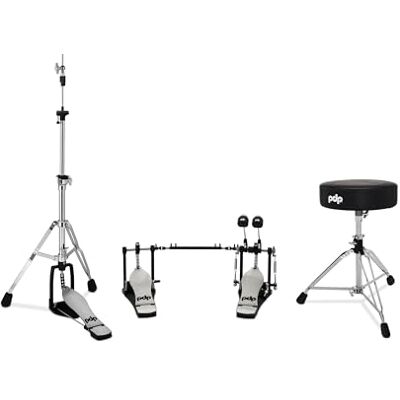 Pacific Drums 800 3-Pc Hardware Pack, Double Pedal Pacific Drums 800 3-Pc Hardware Pack, Double Pedal