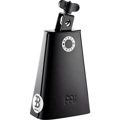 Meinl Percussion Steel Craft Cowbell Large Idiophone Length 7 Inches Classic Rock Mountable Powder-Coated Steel, Black (SCL70B-BK) Meinl Percussion Steel Craft Cowbell Large Idiophone Length 7 Inches Classic Rock Mountable Powder-Coated Steel, Black (SCL70B-BK)
