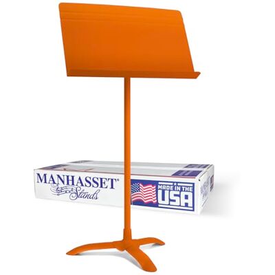 Manhasset Symphony Music Stand Matte Orange 4801-MOR Manhasset Symphony Music Stand Matte Orange 4801-MOR