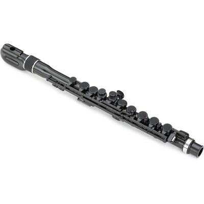 Nuvo N220JFBK jFlute 2.0 in black and silver Nuvo N220JFBK jFlute 2.0 in black and silver