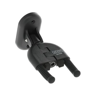 GEWA guitar wall hanger WallGrip Wall mount for acoustic guitar, electric guitar, bass Non-slip silicone padding Flexibly adjustable black GH-80B GEWA guitar wall hanger WallGrip Wall mount for acoustic guitar, electric guitar, bass Non-slip silicone padding Flexibly adjustable black GH-80B