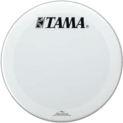 TAMA SW24BMTT 24" Bass Drum Front Head Smooth White with & Starclassic Logo TAMA SW24BMTT 24" Bass Drum Front Head Smooth White with & Starclassic Logo