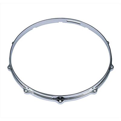 TAMA MDH14S-10 Die-Cast Hoop 14" 10 Hole Zinc Snare Side Drum Hoop for Sharp Rimshots & Focused Tone TAMA MDH14S-10 Die-Cast Hoop 14" 10 Hole Zinc Snare Side Drum Hoop for Sharp Rimshots & Focused Tone