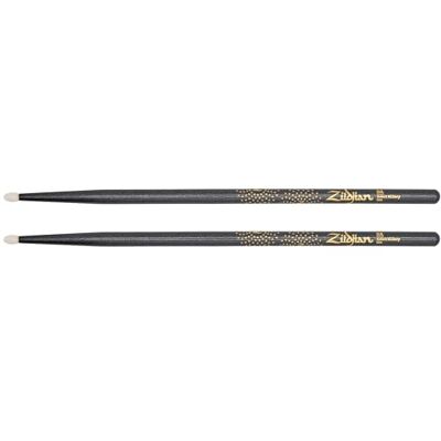 Zildjian Z Custom Limited Edition 5A Black Chroma Nylon Tip Drumsticks (Z5ACBN-7C) Zildjian Z Custom Limited Edition 5A Black Chroma Nylon Tip Drumsticks (Z5ACBN-7C)