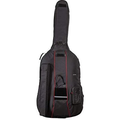 GEWA Double Bass Gig-Bag Prestige 3/4 25mm padding, bow pocket, sheet music pocket, backpack straps GEWA Double Bass Gig-Bag Prestige 3/4 25mm padding, bow pocket, sheet music pocket, backpack straps