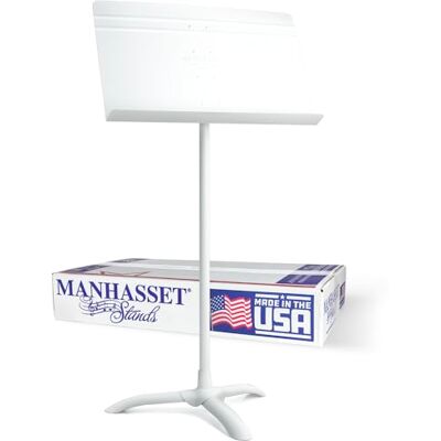 Manhasset 48 Symphony Music Stand-Matte White (4801MWH) Manhasset 48 Symphony Music Stand-Matte White (4801MWH)