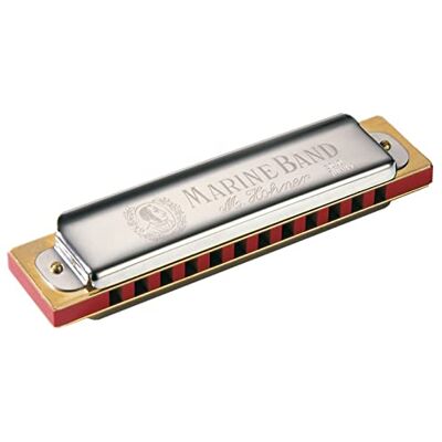 Hohner Harmonica MARINE BAND 364/24 SOLOIST Maple Wood Red C Major Hohner Harmonica MARINE BAND 364/24 SOLOIST Maple Wood Red C Major