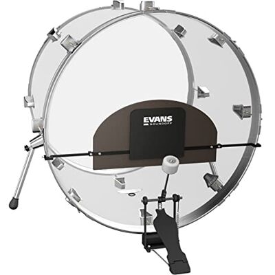 Evans SOBASS SoundOff Universal Bass Mute,Black SoundOff mutes reduce drum volume, preserve realistic feel, protect practice time and fit acoustic kits easily. Evans SOBASS SoundOff Universal Bass Mute,Black SoundOff mutes reduce drum volume, preserve realistic feel, protect practice time and fit acoustic kits easily.