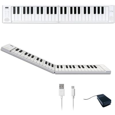 Carry-on Folding Piano 49 – Compact 49-Key Digital Keyboard, 128 Voices, USB & Bluetooth MIDI, Ideal for Travel, Practice & Learning Carry-on Folding Piano 49 – Compact 49-Key Digital Keyboard, 128 Voices, USB & Bluetooth MIDI, Ideal for Travel, Practice & Learning